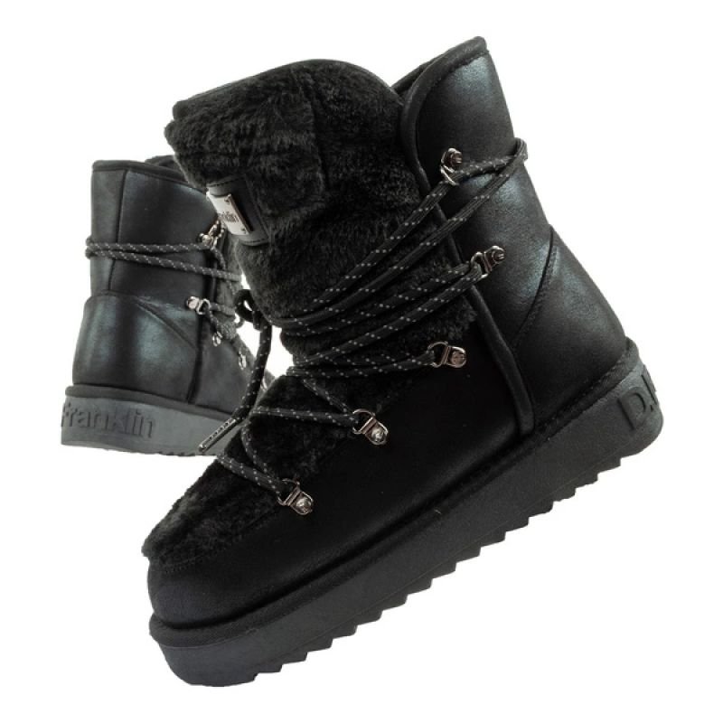 tryoshop-d-franklin-women-s-winter-snow-boots-fashionable-fur-lining-black-1674106 D.Franklin kadın kış kar