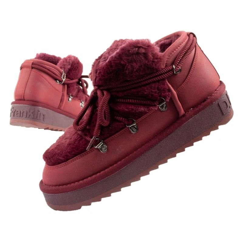 tryoshop-d-franklin-women-s-winter-snow-boots-fashionable-fur-lining-burgundy-1719917 D.Franklin kadın kış kar
