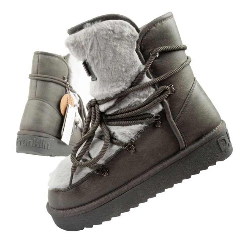 tryoshop-d-franklin-women-s-winter-snow-boots-fashionable-fur-lining-gray-1715318 D.Franklin kadın kış kar
