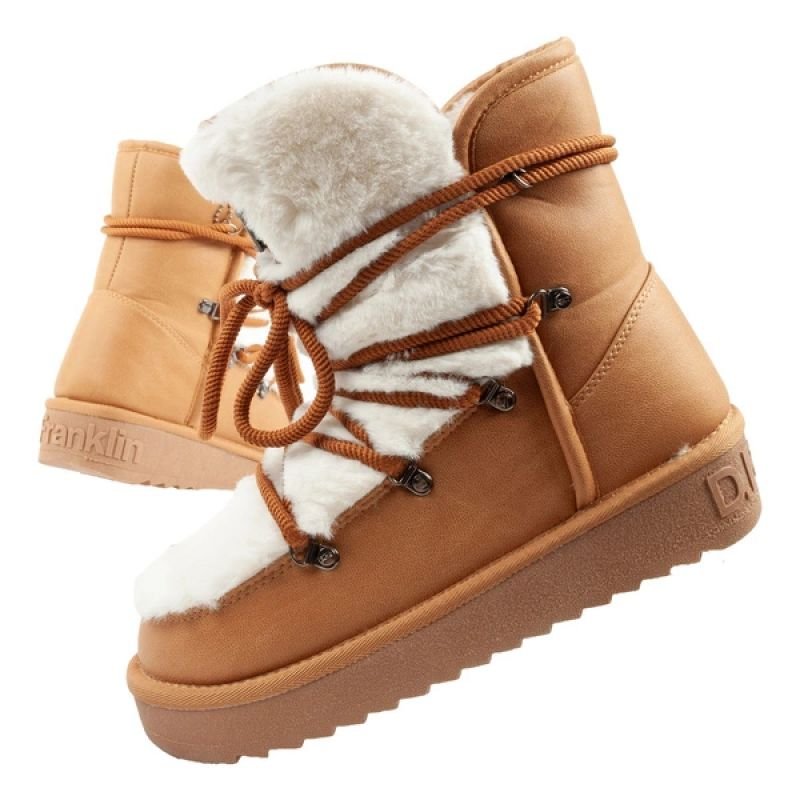tryoshop-d-franklin-women-s-winter-snow-boots-fashionable-fur-lining-high-1674117 D.Franklin kadın kış kar botları, moda kürklü astar, yüksek - Görsel 1