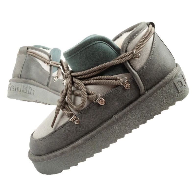 tryoshop-d-franklin-women-s-winter-snow-boots-fashionable-insulated-ankle-boots-gray-1674114 D.Franklin kadın kış kar botları, şık yalıtımlı bilek botları, gri - Görsel 1