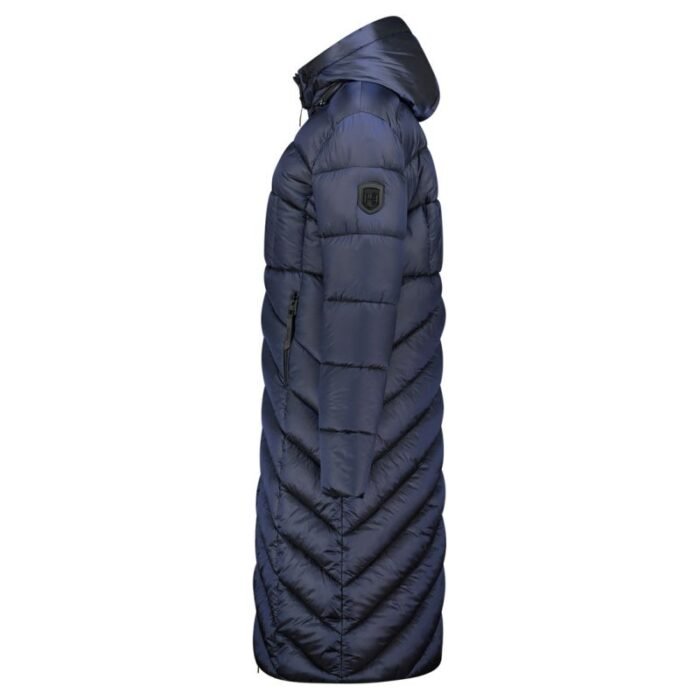 Geographical Norway Blanche Long Navy DB Lady 0116 Navy (WZ5476F/GN-Marine) - Görsel 3