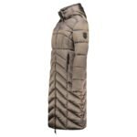 Geographical Norway Blanche Long Taupe DB Lady 0116 Taupe Kadın Ceketi (WZ5490F/GN-Taupe) - Görsel 3