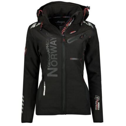 Lady Softshell Geographical Norway REINE BLACK-BLACK LADY 2601 DBC Siyah / Siyah (WW7043F/GN Siyah / Siyah)/wu8088