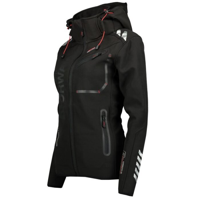 Lady Softshell Geographical Norway REINE BLACK-BLACK LADY 2601 DBC Siyah / Siyah (WW7043F/GN Siyah / Siyah)/wu8088 - Görsel 3