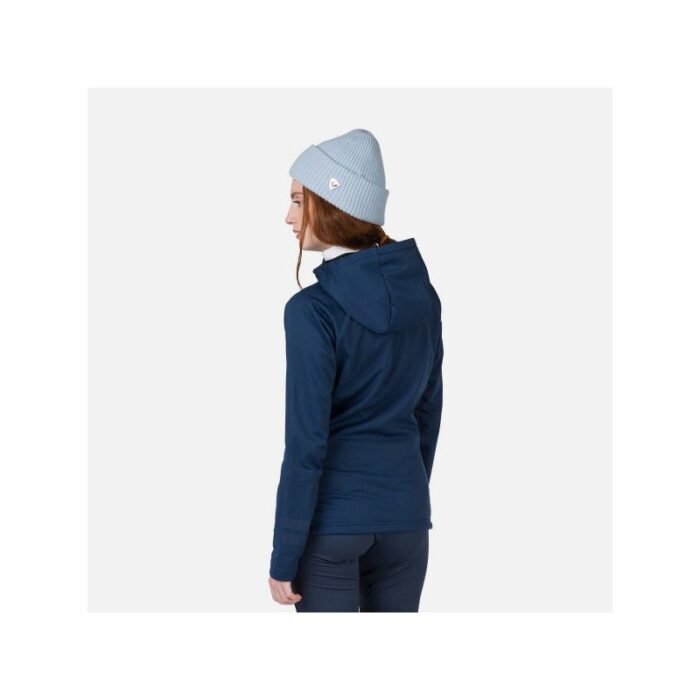 Rossignol W Softshell Hoodie Jkt Lacivert Ceket - Görsel 2