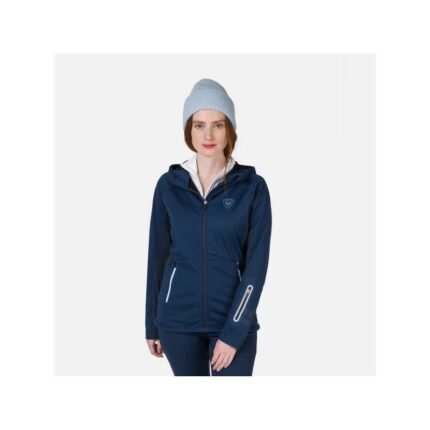 Rossignol W Softshell Hoodie Jkt Lacivert Ceket