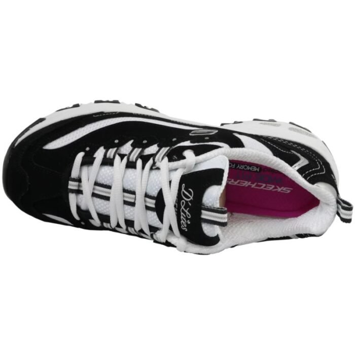 Skechers D'Lites Biggest Fan W 11930-BKW Ayakkabılar - Görsel 7