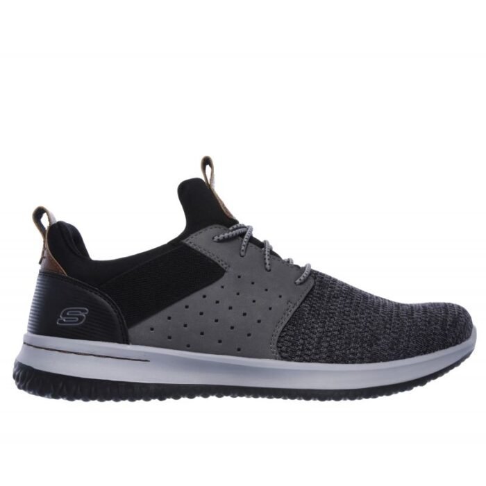 Skechers Delson Camben M 65474BKGY Ayakkabı - Görsel 6