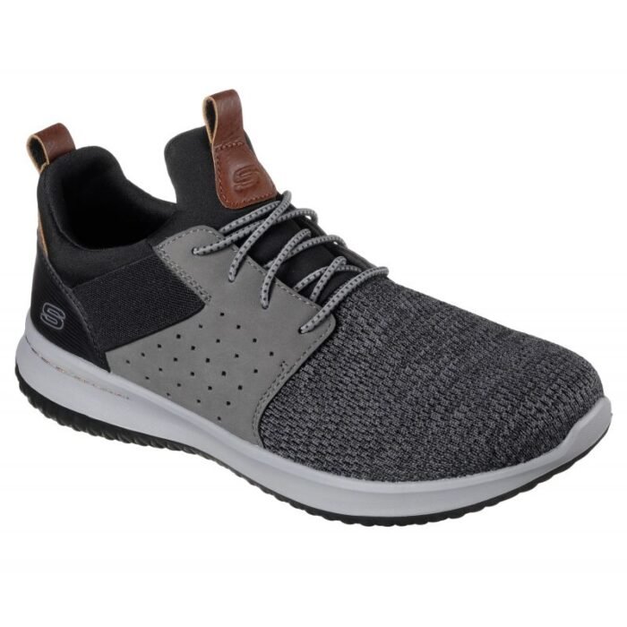 Skechers Delson Camben M 65474BKGY Ayakkabı - Görsel 8