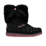 Skechers GLITZY GLAM COZY CUDDLERS JR 314851L-SİYAH Kız Kış Botları