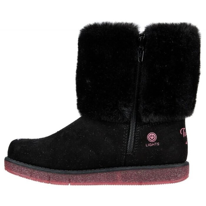 Skechers GLITZY GLAM COZY CUDDLERS JR 314851L-SİYAH Kız Kış Botları - Görsel 4