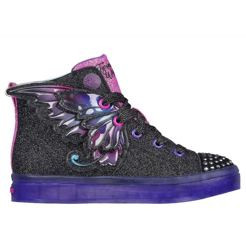 tryoshop-skechers-twi-lites-2-0-twinkle-wishes-jr-shoes-314350l-bkmt-1159200 Skechers Twi-Lites 2.0 Twinkle Wishes Jr Ayakkabı - Görsel 1