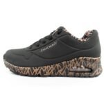 Skechers Uno-Loving Love Kadın Spor Ayakkabı Siyah - Görsel 2