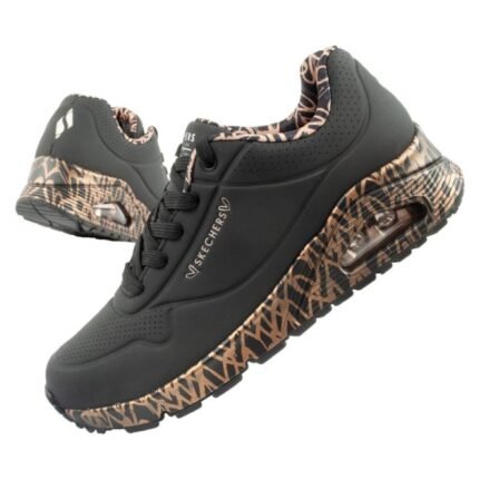Skechers Uno-Loving Love Kadın Spor Ayakkabı Siyah