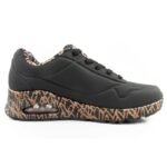 Skechers Uno-Loving Love Kadın Spor Ayakkabı Siyah - Görsel 4