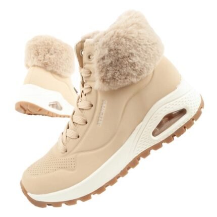 Skechers Uno Rugged Kadın Yalıtımlı Kış Botları Kahverengi