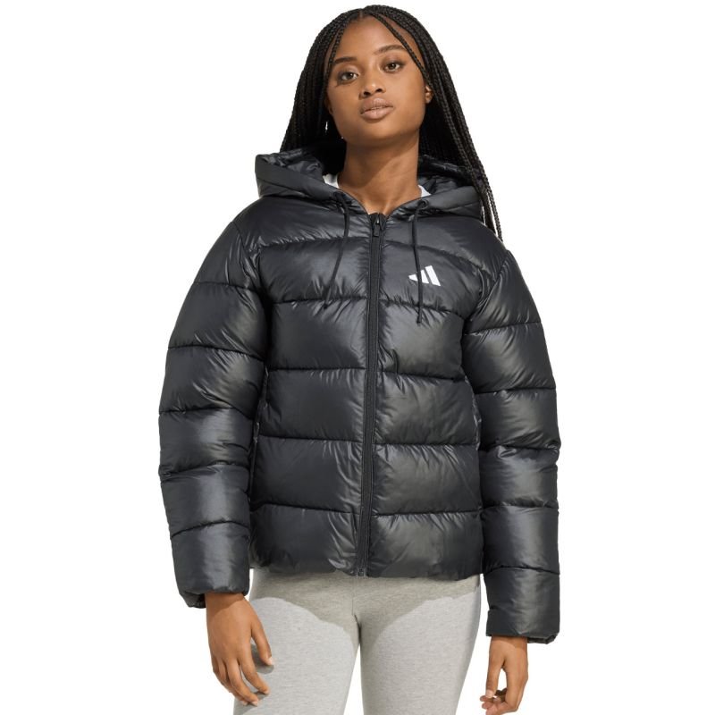 tryoshop-women-s-adidas-ess-sd-p-hd-j-jacket-black-jv7767-1789168-1 Kadın adidas ESS SD P HD J siyah ceket JV7767 - Görsel 1