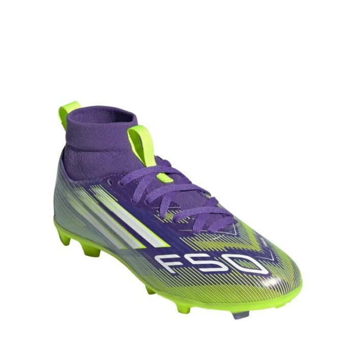 adidas F50 League FG/MG Mid Jr JI3547 Futbol Ayakkabıları - Görsel 2