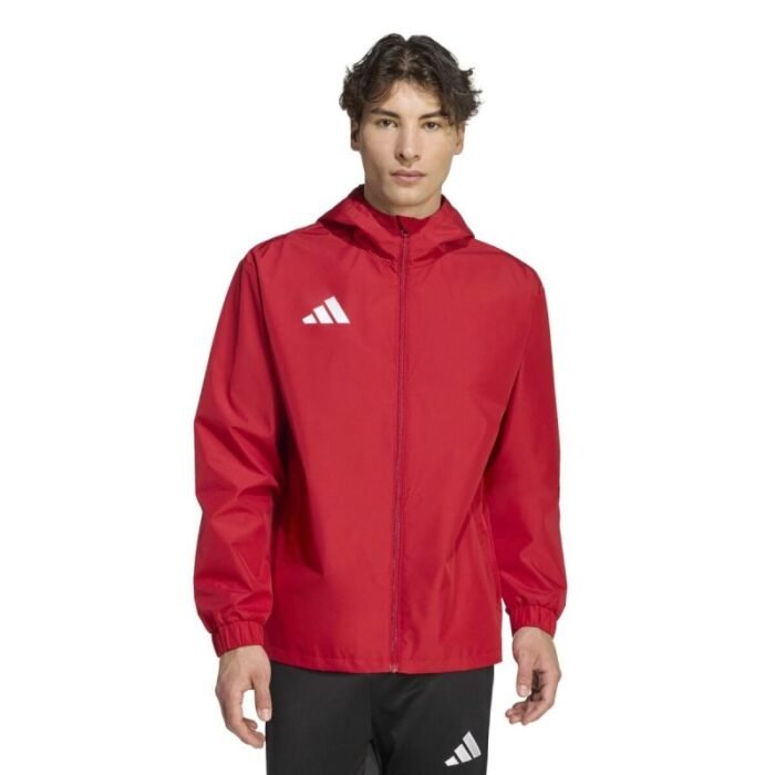 Adidas Junior Entrada 26 Tüm Hava Ceketi JZ9105 - Görsel 2