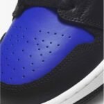 Air Jordan 1 Mid Hyper Royal GS Çocuk Ayakkabıları - 554725-077 - Görsel 8