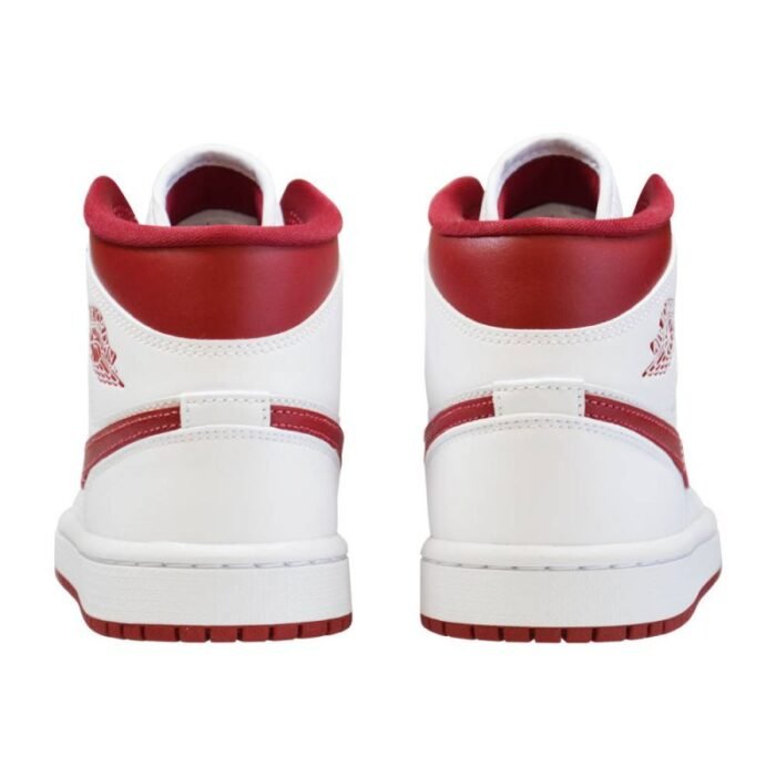 Air Jordan 1 Mid Reverse Chicago (W) Ayakkabı - BQ6472-161 - Görsel 5