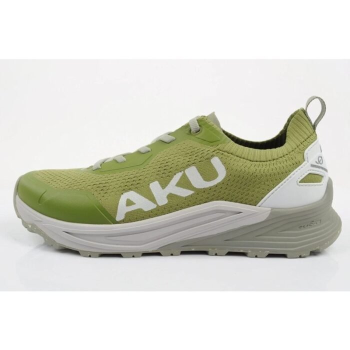 Aku Erkek Outdoor Trekking Ayakkabıları Aira Rahat Yürüyüş Yeşil Gri - Görsel 3
