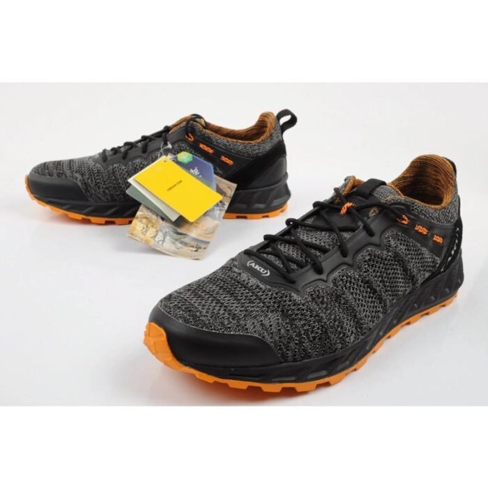 Aku Erkek Rapida Air Gore-tex Yürüyüş Ayakkabıları, hafif, gri, siyah - Görsel 8