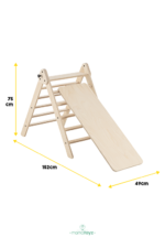 Mamatoyz Pikko Pikler + Slide & Climb Pikler + Kaydırak ve Tırmanma 18 - Görsel 2
