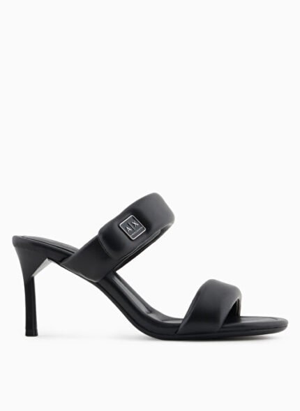 Armani Exchange Siyah Kadın Topuklu Ayakkabı XDP060