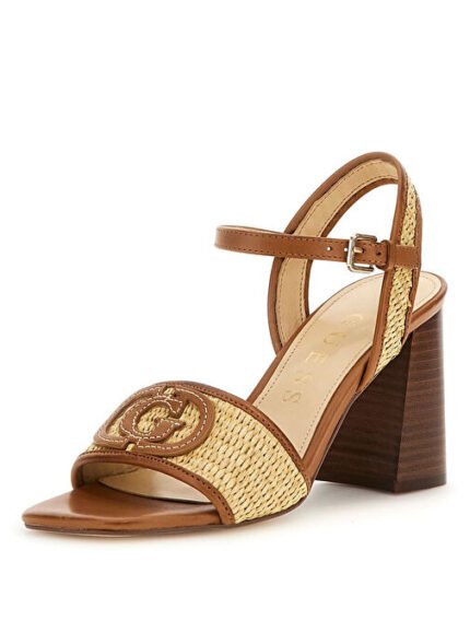 Guess Kahverengi Kadın Topuklu Ayakkabı FLJGNKFAB03-NATU