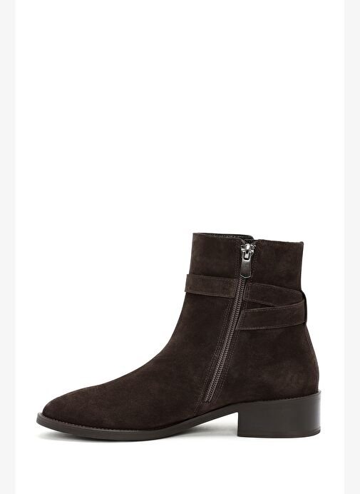 Derimod Kadın Kahverengi Süet 2