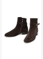 Derimod Kadın Kahverengi Süet 3