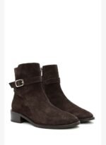 Derimod Kadın Kahverengi Süet 4