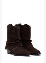 Derimod Kadın Kahverengi Kovboy 4