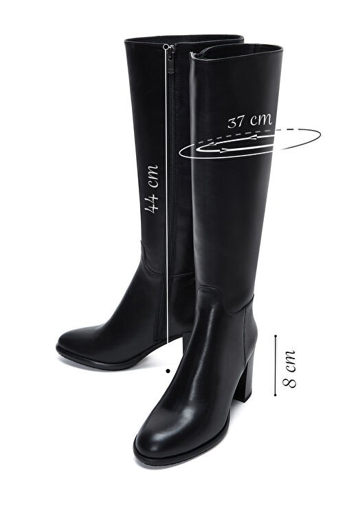 Derimod Kadın Siyah Fermuarlı 2