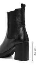 Derimod Kadın Siyah Kalın 2