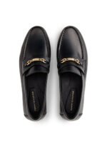 Tommy Hilfiger Siyah Kadın Deri Loafer FW0FW08956BDS - Görsel 3