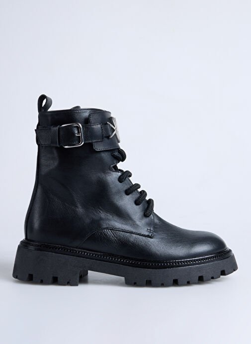 Valentino Siyah Kadın Deri