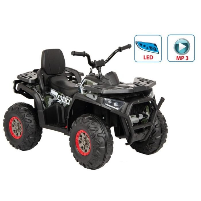Şarj Edilebilir Çocuk Quad Arabası Traper Askeri 1033020 - Görsel 2