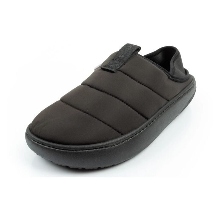 Crocs erkek ayakkabı terlik Classic Puff Moc terlik siyah yalıtımlı - Görsel 3