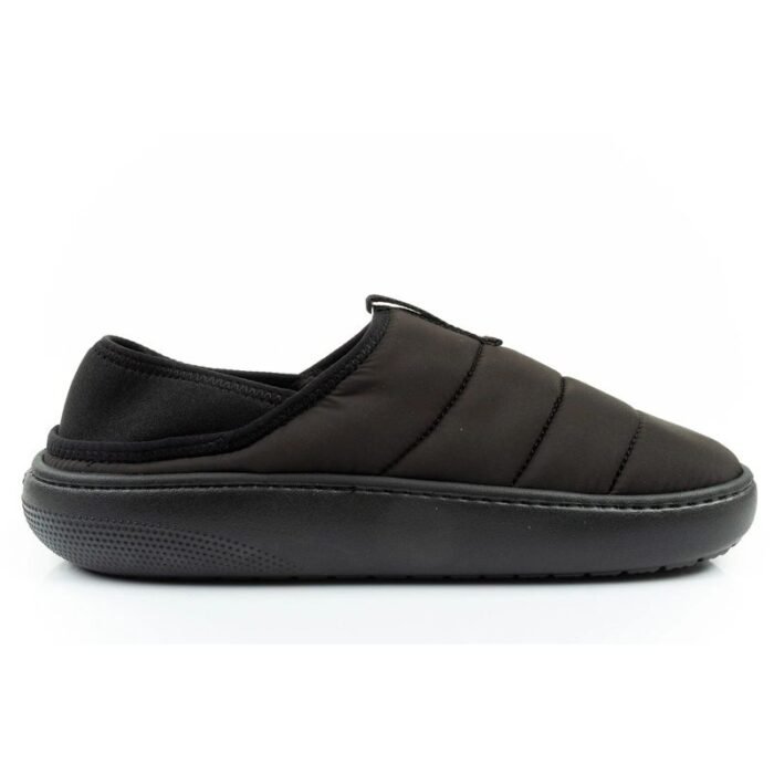 Crocs erkek ayakkabı terlik Classic Puff Moc terlik siyah yalıtımlı - Görsel 4