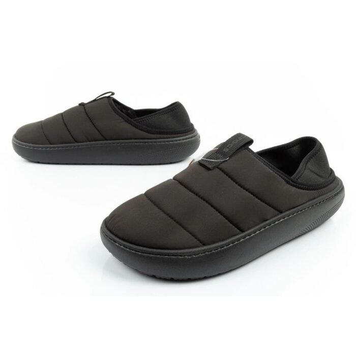 Crocs erkek ayakkabı terlik Classic Puff Moc terlik siyah yalıtımlı - Görsel 8