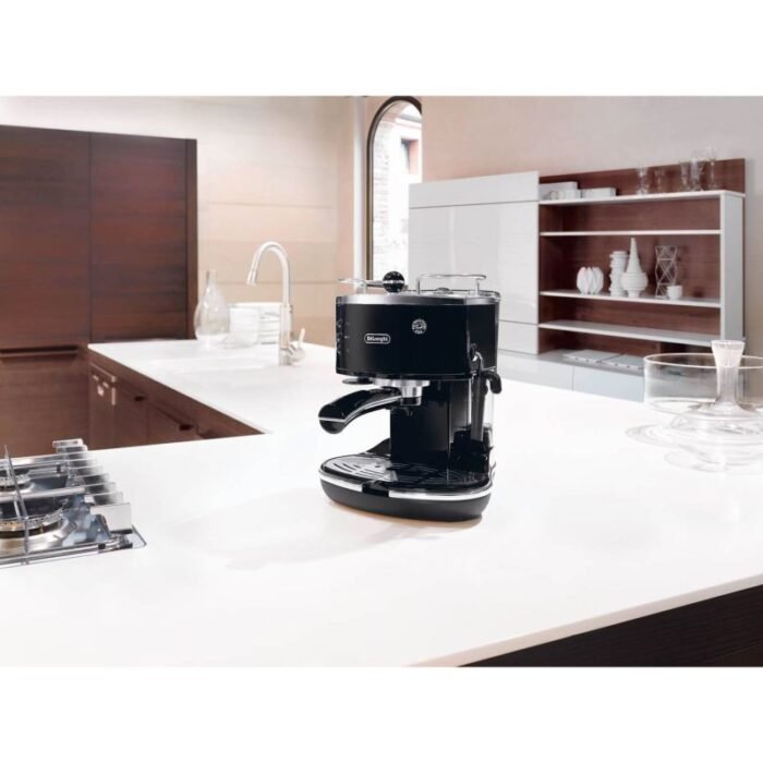 DeLonghi Icona ECO 311.BK (1100W; siyah) espresso makinesi - Görsel 6