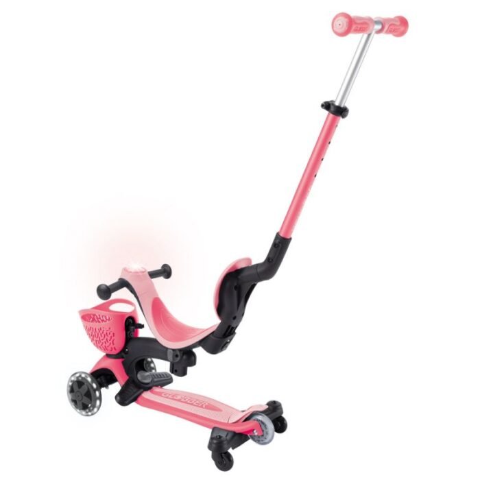 Globber Go•Up 360 Lights Jr 844-210 Scooter with Seat - Görsel 2
