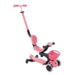Globber Go•Up 360 Lights Jr 844-210 Scooter with Seat - Görsel 4