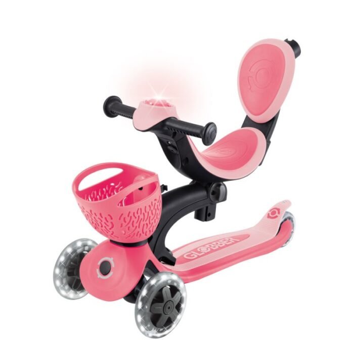Globber Go•Up 360 Lights Jr 844-210 Scooter with Seat - Görsel 7