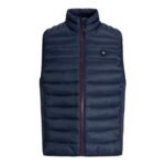 JackJones erkek yelek JJEBRADLEY LIGHT BODYWARMER COLLAR NOO 12280973 SKY CAPTAIN - Görsel 2