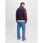 JackJones erkek yelek JJEBRADLEY LIGHT BODYWARMER COLLAR NOO 12280973 SKY CAPTAIN - Görsel 7