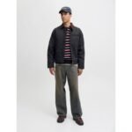 JackJones pilot ceket JORNORREBRO WORKER JACKET 12282903 SİYAH/KORDUROY C - Görsel 2